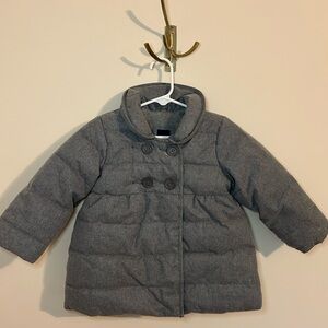 Kids Gray Puffer Jacket